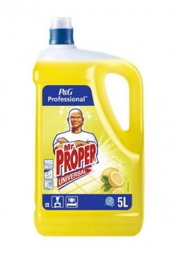 Моющая жидкость для полов и стен Mr. Proper Лимон, 5 л