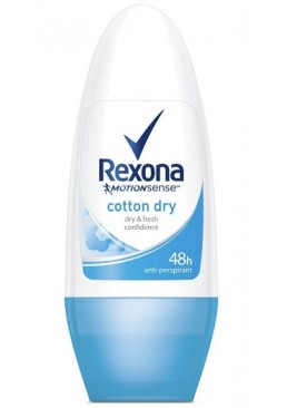 Антиперспірант кульковий Rexona Cotton Dry, 50 мл