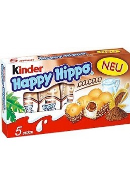 Цукерки Kinder Happy Hippo, 5 х 20.7 г