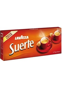 Кофе молотый Lavazza Suerte, 4 х 250 г 