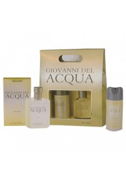Подарочный набор Jean Marс мужской Giovanni del Acqua (дезодорант аэрозоль Giovanni del Acqua 150 мл + лосьон после бритья Giovanni del Acqua 100 мл)