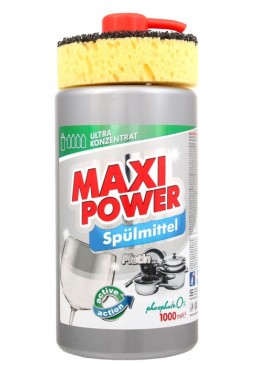 Средство для мытья посуды Maxi Power Platinum, 1 л