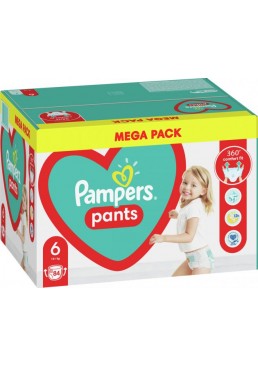 Подгузники - трусики Pampers Pants Размер 6 (15+ кг), 84 шт
