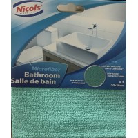Салфетка Nicols Bathroom Микрофибра для ванной комнаты 30 х 30 см, 1 шт