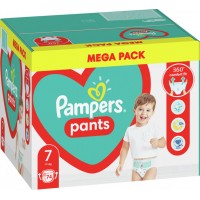 Подгузники - трусики Pampers Pants Размер 7 (17+ кг), 74 шт