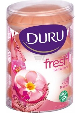 Туалетне мило Квіткова хмара Duru Fresh Beauty Soap Floral Infusion, 4х115 г