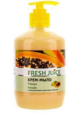 Крем-мыло Fresh Juice Папайя с дозатором, 460мл