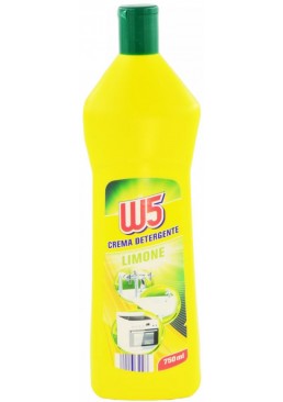 Средство для чистки поверхностей W5 Лимон, 750 мл