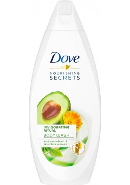 Крем-гель для душа Dove Вдохновляющий c маслом авокадо и экстрактом календулы, 250 мл