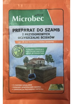 Средство Microbec Ultra для выгребных ям и септиков (лимон), 25 г
