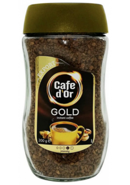 Кофе растворимый черный Cafe d'Or Gold Export, 200 г