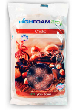 Губка банна HighFoam Choko з масажною поверхнею, 1 шт