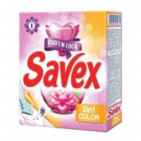 Пральний порошок 2 в 1 Color для автоматичного прання Savex Parfum Color 400 г