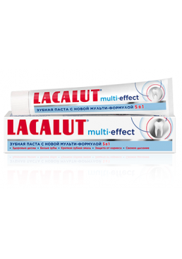 Зубна паста Lacalut Multi-effect, 75мл