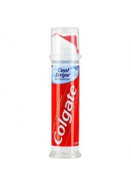 Зубная паста с дозатором Colgate Cool Stripe Cavity Protection, 100 мл