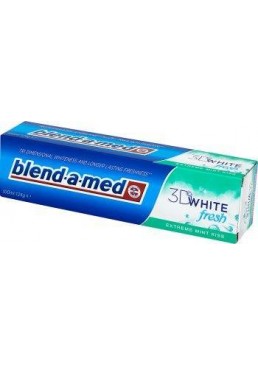 Зубная паста Blend-a-med 3D White Fresh Extreme Mint Kiss, 75мл