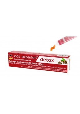 Зубная паста Das Experten Detox возрастная 40+, 70 мл
