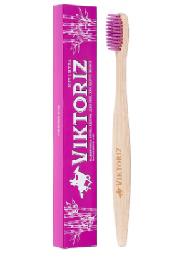 Бамбукова зубна щітка Viktoriz Hawaii Для тих, хто дарує любов, 1 шт