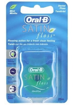 Зубная нить Oral-B Satin Floss, 25 м