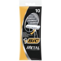 Набір одноразових станків для гоління BIC Metal 10 шт