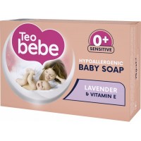 Мыло детское Teo bebe с экстрактом Лаванды + витамин Е, 75 г
