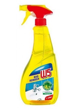 Чистящее средство для ванных комнат W5 Badreiniger Лимон, 750 мл