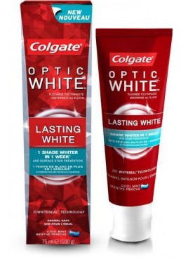 Зубна паста Colgate Optic White Lasting White, 75 мл
