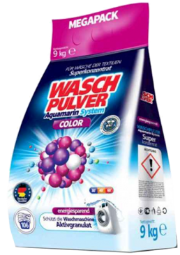 Стиральный порошок Wasch Pulver Color, 9 кг (106 стирок)