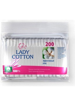 Ватяні палички Lady Cotton 200 шт