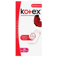 Ежедневные гигиенические прокладки Kotex Ultraslim, 56 шт