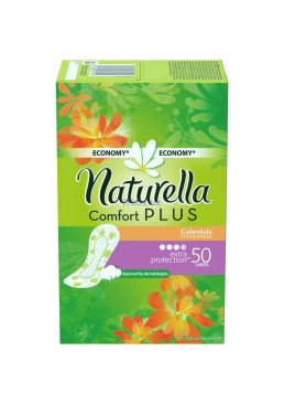 Ежедневные гигиенические прокладки Naturella Calendula Tenderness Plus, 50 шт