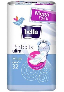 Гигиенические прокладки Bella Perfecta Ultra Blue, 32 шт