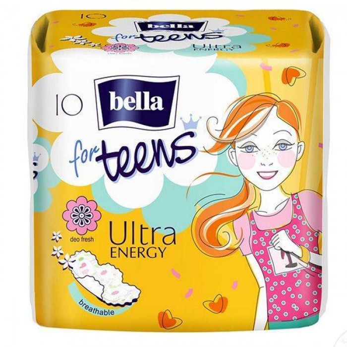 Гигиенические прокладки Bella for Teens: Ultra Energy 10 шт - 