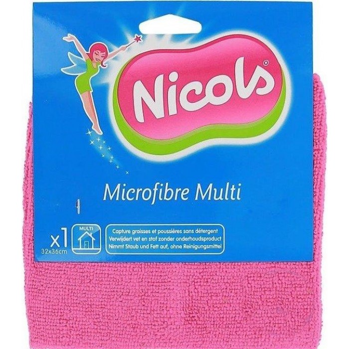 Салфетка Nicols Multi Микрофибра универсальная (50 х 60 см), 1 шт - 
