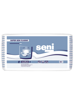 Подгузники для взрослых Super Seni Classic M (75-110 см), 30 шт