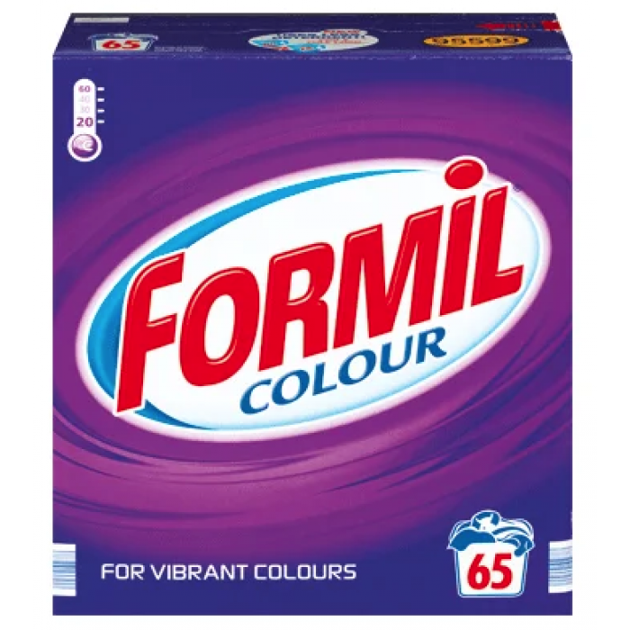 Бесфосфатный стиральный порошок для цветного Formil Color Leuchtende Farben, 4.225 кг (65 стирок) - 