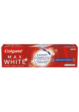 Зубная паста Colgate Max White Expert Complete, 75 мл