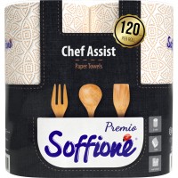 Бумажные полотенца Soffipro Chef Assist 120 листов, 2 рулона