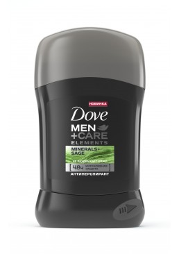 Дезодорант-стік Dove Men + Care Свіжість мінералів і шавлії, 50 мл
