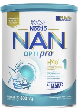 Молочная смесь Nestle NAN 1 с рождения, 800 г