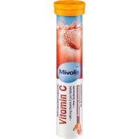 Шипучі таблетки-вітаміни Mivolis Vitamin C, 20 шт