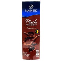 Чипсы шоколадные Magnetic чорный шоколад, 125 г 