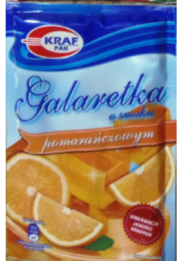 Желе Galaretka Kraf Pak со вкусом апельсина, 70 г