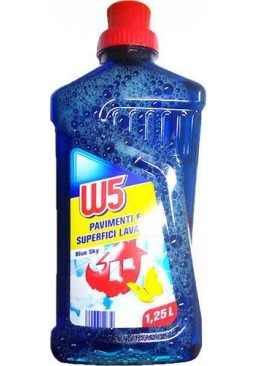 Жидкость для мытья полов W5 Blue Sky, 1 250 мл
