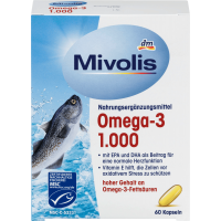 Вітамінний комплекс Mivolis DM Omega-3 1000 мг, 60 шт