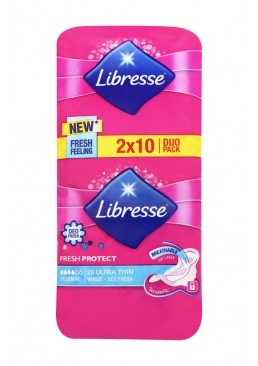 Гігієнічні прокладки Libresse Ultra Normal Soft Deo 4 краплі, 20 шт