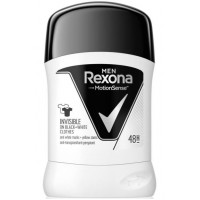 Дезодорант-антиперспирант мужской Rexona Invisible on Black + White Clothes, 50 мл
