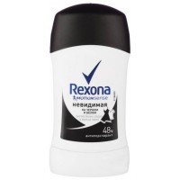 Дезодорант-антиперспірант Rexona Невидимий на чорному і білому, 40 мл