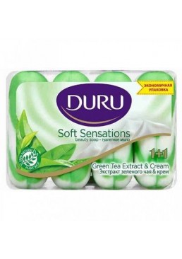 Мыло Duru Soft Sensations Зеленый Чай 4 x 80 г