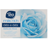Туалетне мило Teo Tete-a-Tete Milk Rich Soap Delicate Rose, 100 г